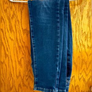 High rise skinny jeans